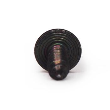 Blechschrauben Flachrundkopf schwarz