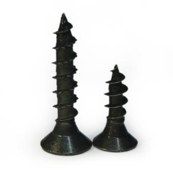 Spanplattenschrauben Senkkopf schwarz